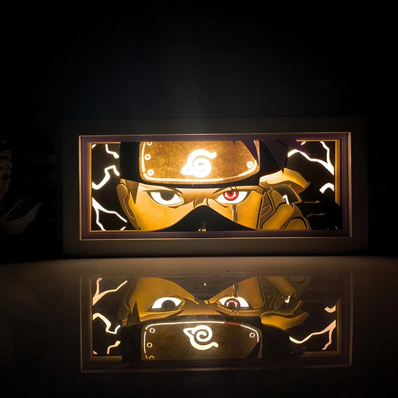 Anime Series Color Paper-Cut Light Remote Control Color Atmosphere Party Decoration Night Light