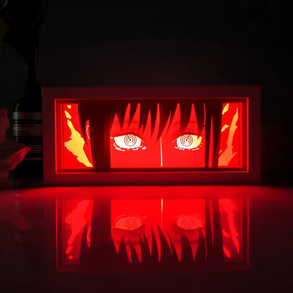 Anime Series Color Paper-Cut Light Remote Control Color Atmosphere Party Decoration Night Light