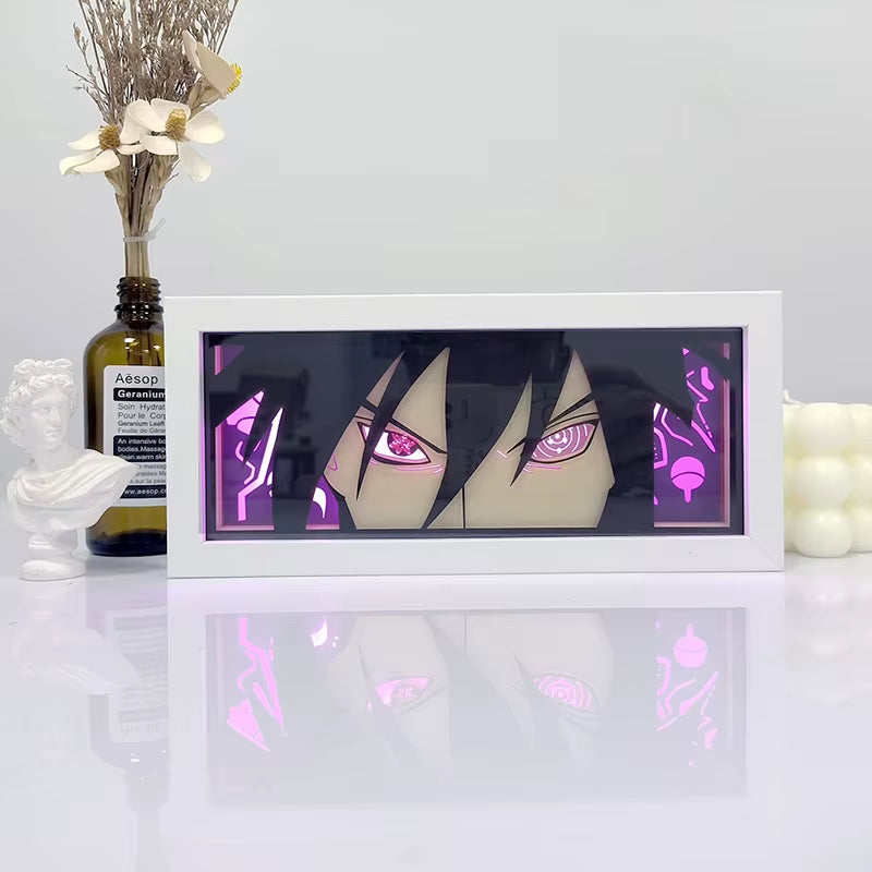 Anime Series Color Paper-Cut Light Remote Control Color Atmosphere Party Decoration Night Light