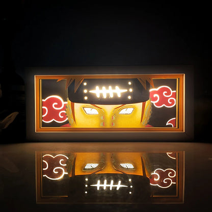 Anime Series Color Paper-Cut Light Remote Control Color Atmosphere Party Decoration Night Light