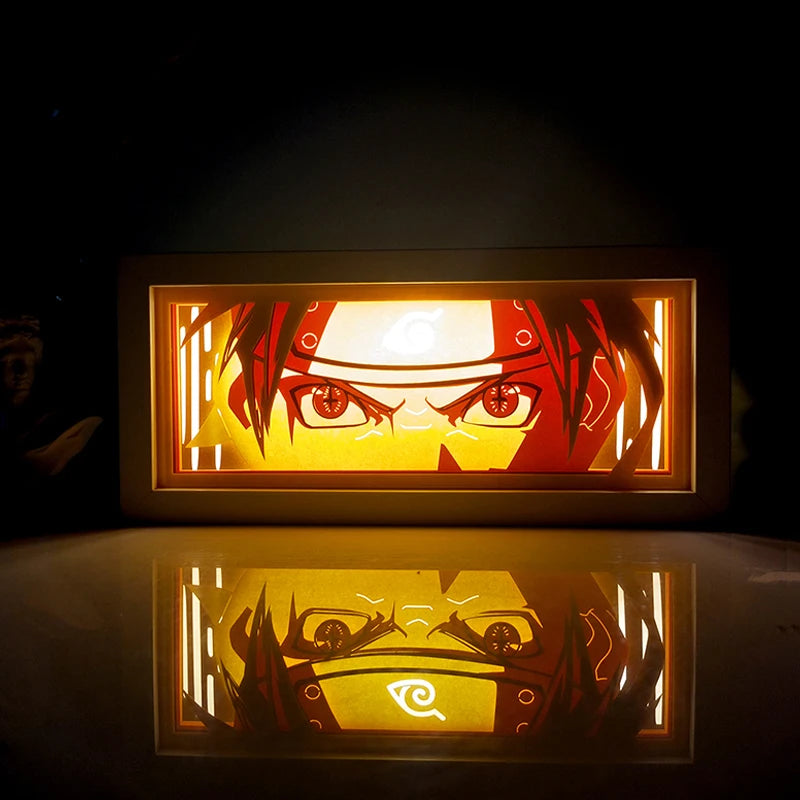Anime Series Color Paper-Cut Light Remote Control Color Atmosphere Party Decoration Night Light